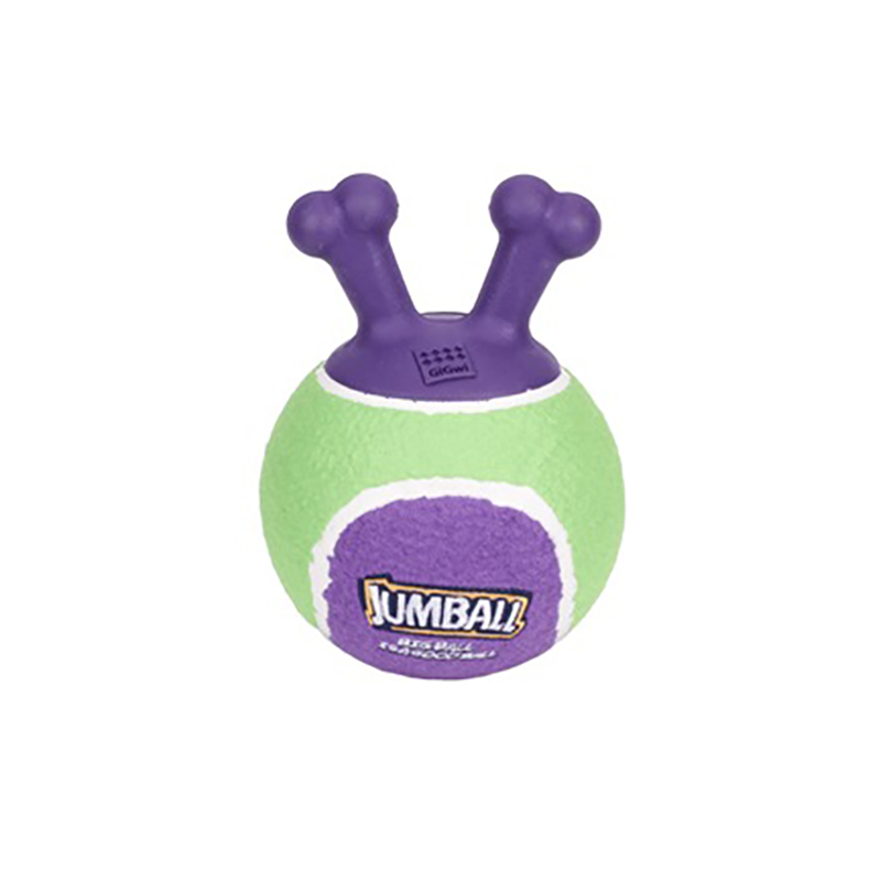 "Funny Game" Extra Durable Dog Ball with Handle for Active Dogs