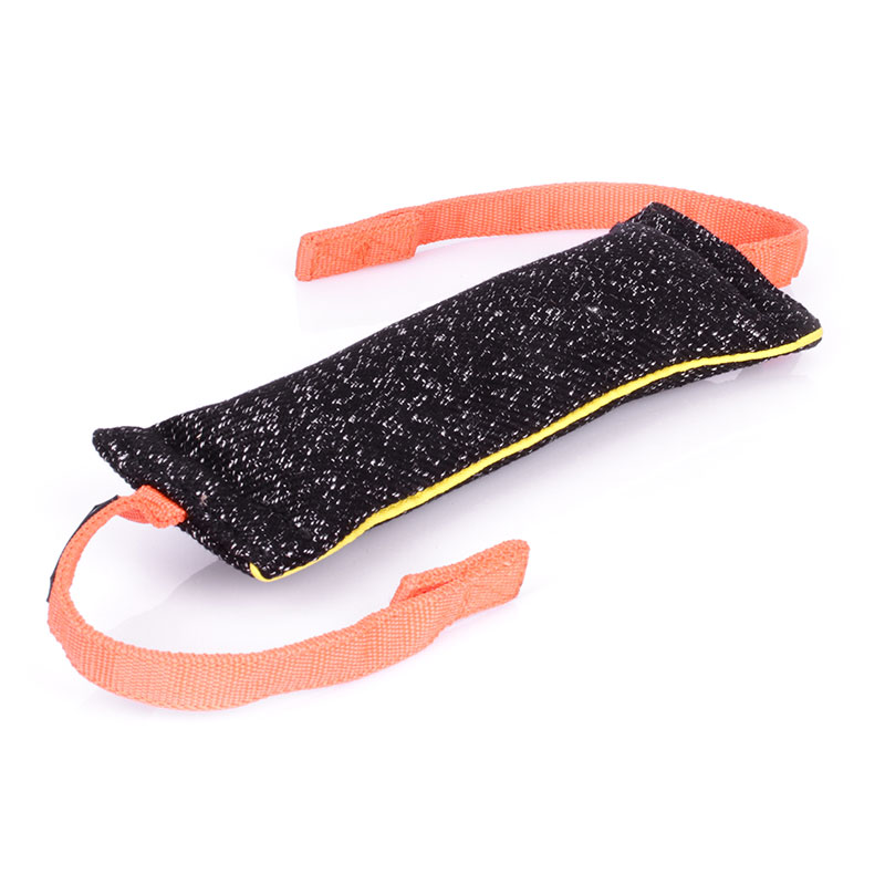 French Linen Bite Tug with Two Handles - Click Image to Close