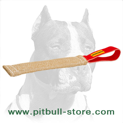 Pitbull Dog Training Pocket Bite Tug with Handle