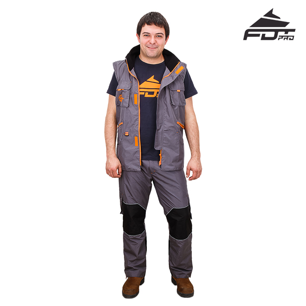 Professional Design Dog Tracking Suit for Any Weather Conditions