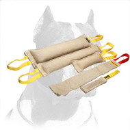 Pitbull Training Bite Set of Jute Tugs